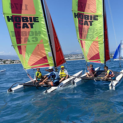 ecole de voile catamaran habitable